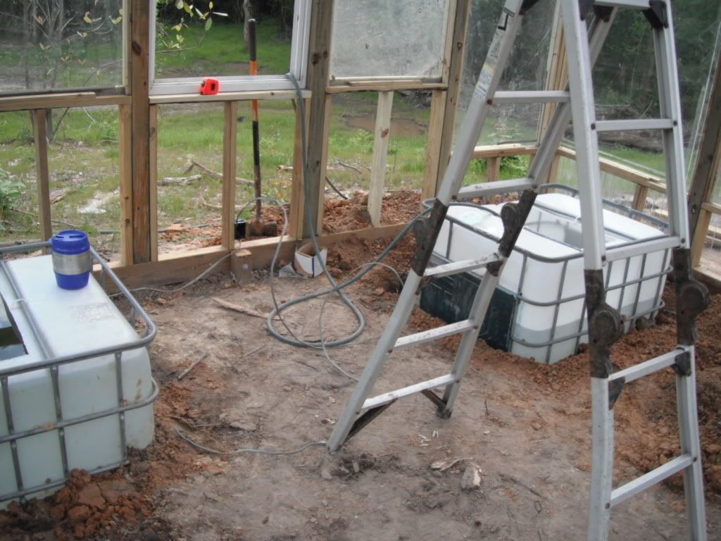 My Aquaponic Greenhouse Build Pic Heavy Survivalist Forum